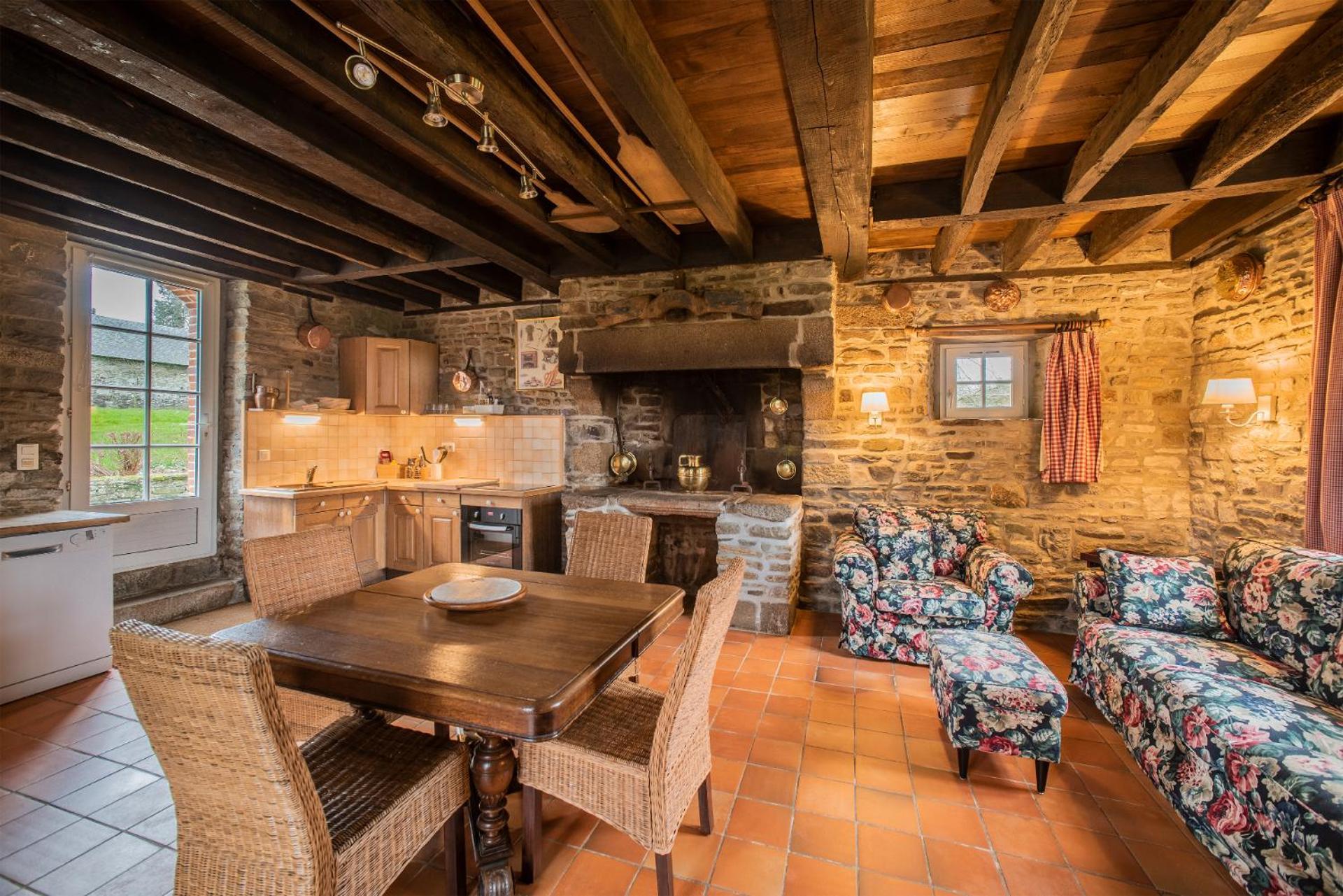 Holiday Home Chateau De Bouceel Mont Saint Michel Vergoncey Δωμάτιο φωτογραφία